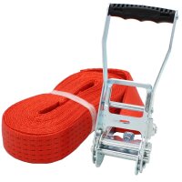 Spanngurt 1tlg Einteilig LC 5000 daN i.d.U. 8m Rot