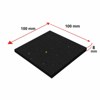 Antirutschmatte Pads 100x100x8 mm REGUPOL CARGO MAT...