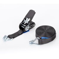 Spanngurt 2tlg. 6m LC 400 daN Schwarz