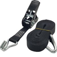 Spanngurt 2tlg. 6m LC 400 daN Schwarz
