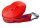 Spanngurt 8 Meter zweiteilig mit Ratsche und Haken LC 1000 daN Rot 35 mm