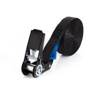 64 x Spanngurt Einteilig 6m LC 800 daN Schwarz
