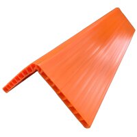 125 x  Kantenschutzschiene Doppelsteg Orange 80 cm