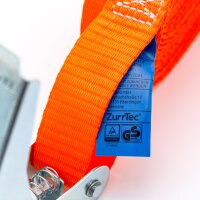 Spanngurt 4 Meter Einteilig mit Ratsche LC 800 daN in der Umreifung Blau