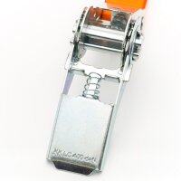 Spanngurt 4 Meter Einteilig mit Ratsche LC 800 daN in der Umreifung Blau
